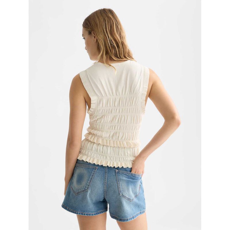 Scotch & Soda Smock Stitch Knitted Tank image number 1