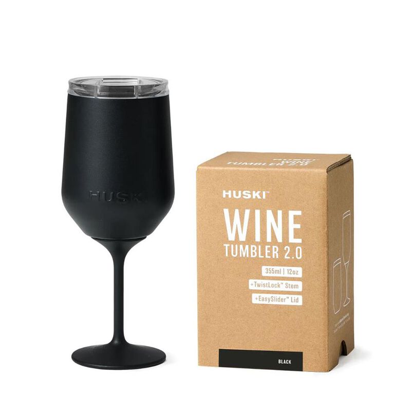 Huski Wine Tumbler 2.0  - Black image number 0
