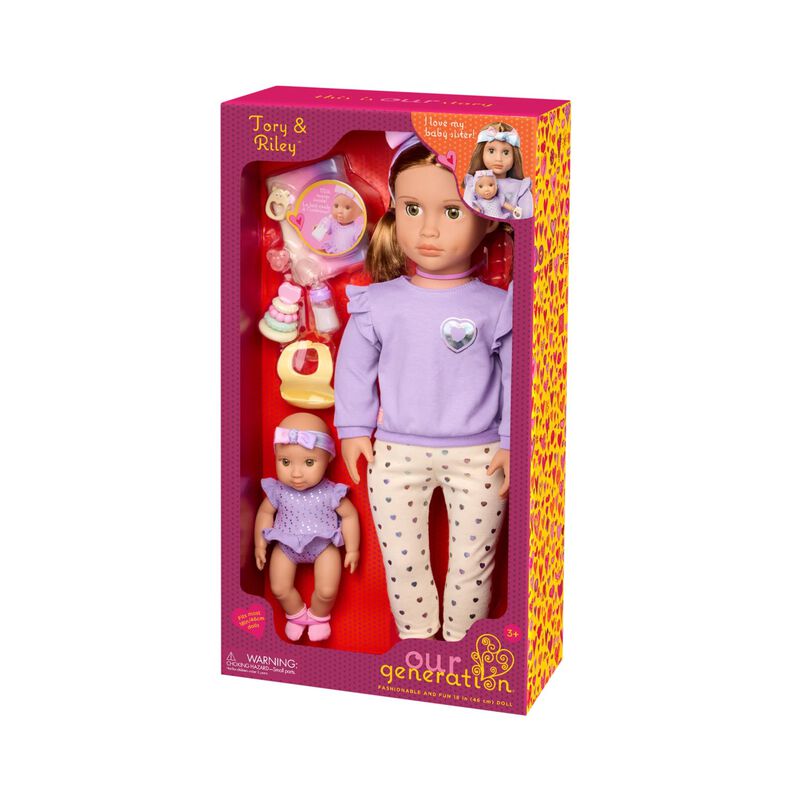 Our Generation Dolls Activity Doll Sister Dolls - Tory & Riley image number 2