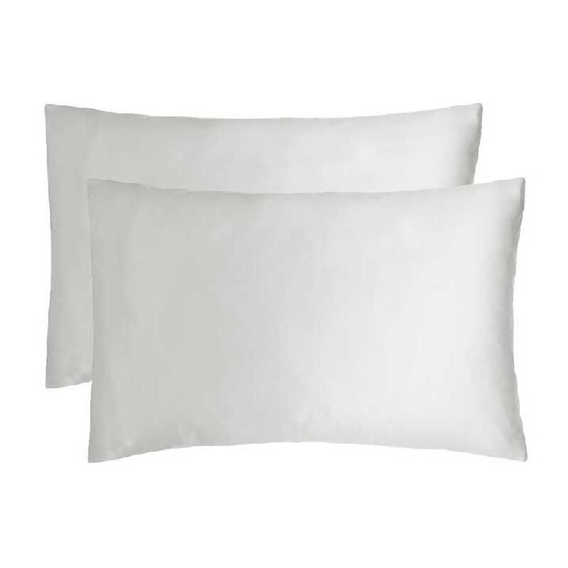 Bambury Bamboo Satin Pillowcase Pair - Silver image number 0
