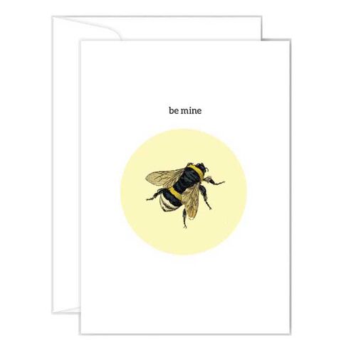 Poppy Card - Bee Mine