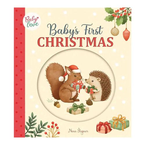 Nina Stajner Babys First Christmas Board Book