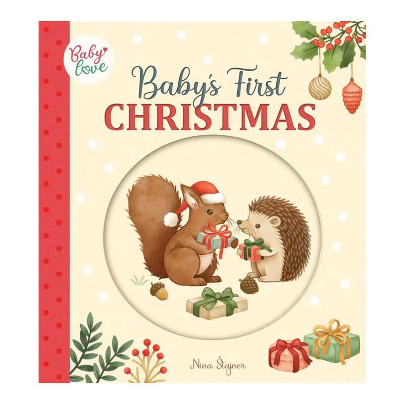 Nina Stajner Babys First Christmas Board Book image number 0