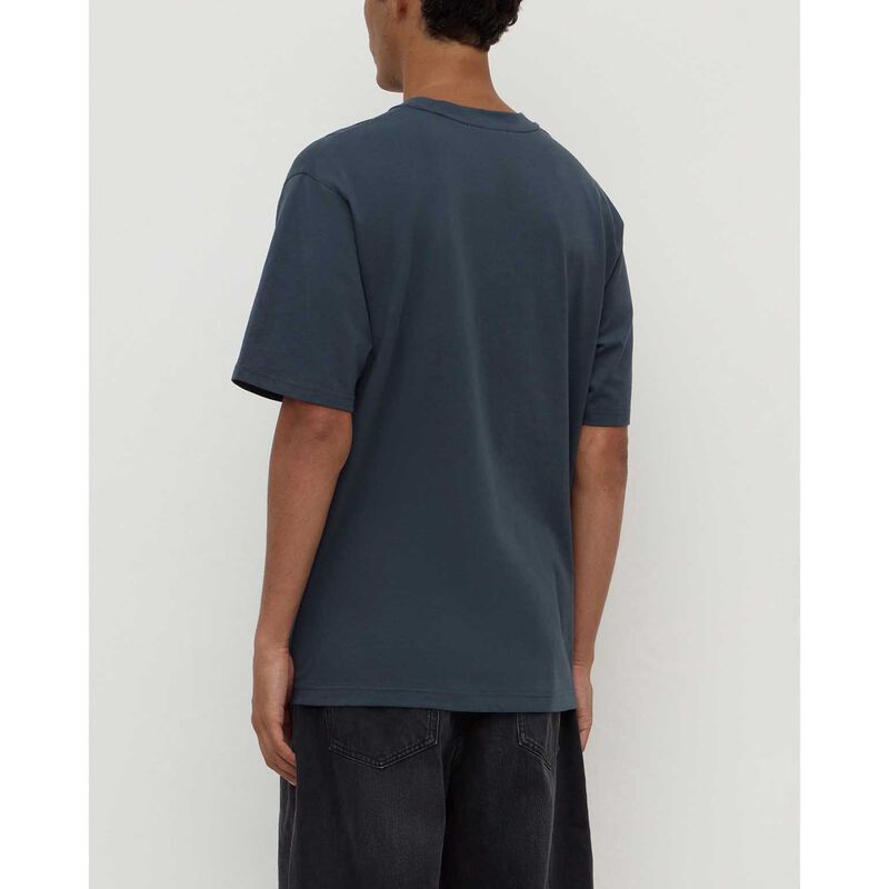 Assembly Label Knox Organic Oversized Tee Harbour image number 1