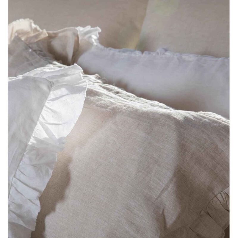 Wallace Cotton Loft Frill Pillowcase Set image number 2