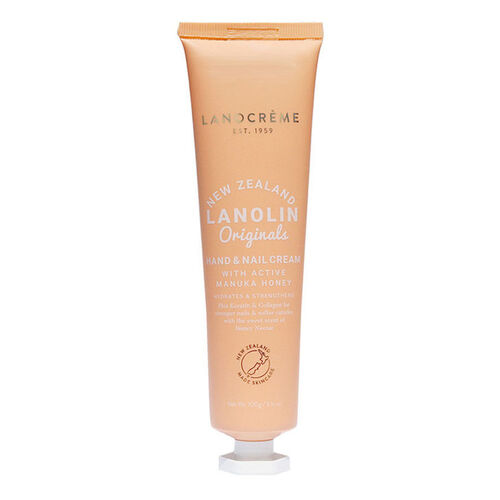 Lanocreme Hand And Nail Cream With Active Manuka And Honey 100g
