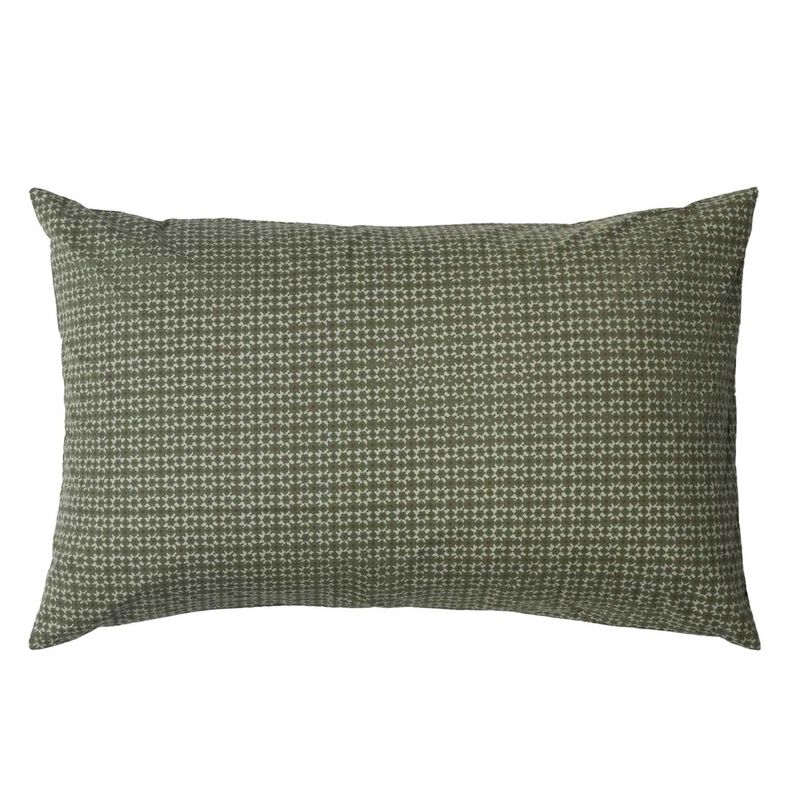 Citt&agrave; Porto Pillowcase Pair Kale/Shadow 76x50cm image number 0