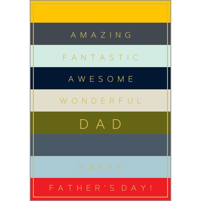 Image Gallery Amazing Fantastic Father's Day Card image number 0