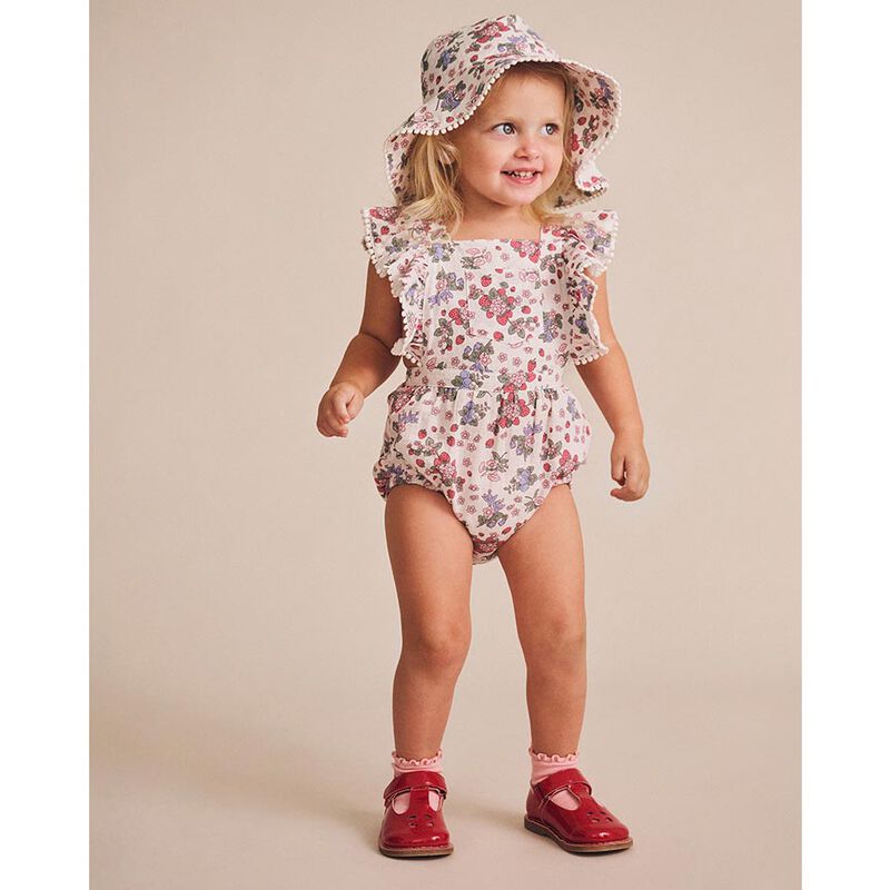 Huxbaby Strawberry Garden Playsuit image number 3