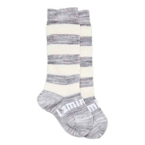 Lamington Socks Merino Wool Knee High Socks Pebble NB-2Y