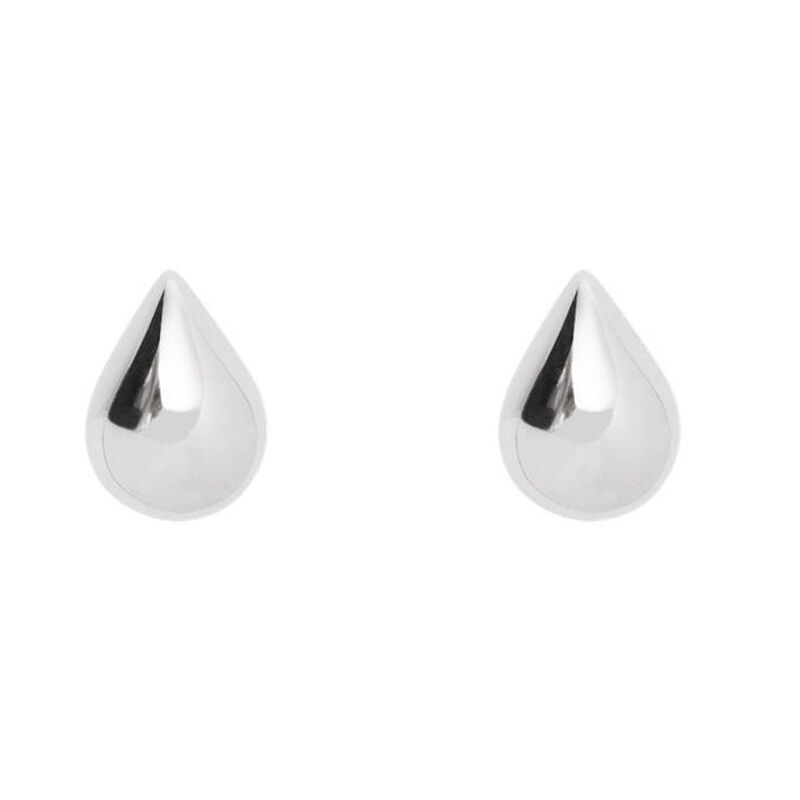 Boh Runga Droplet Stud Earring Silver image number 0