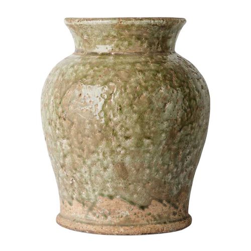 French Country Celadon Garden Vase