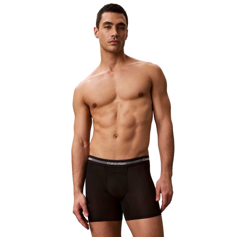 Calvin Klein Icon Active Mesh Boxer Briefs - 3 Pack image number 0