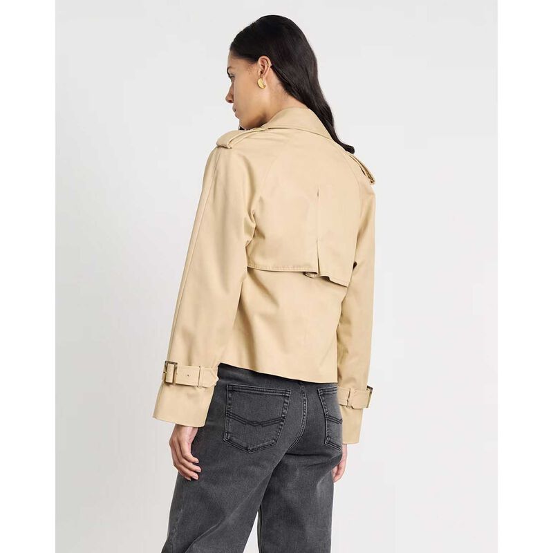 JAG Charlotte Crop Trench Coat image number 1