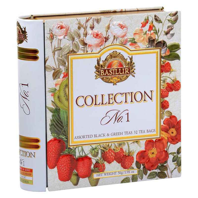 Basilur Tea Book Collection No:1 - 32 Enveloped Tea Bags image number 0