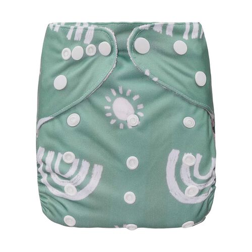 Bear & Moo After The Rain Cloth Nappy