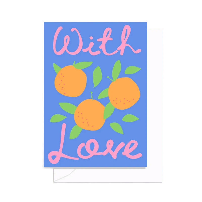 Elm Paper Capri Arancia Card image number 0