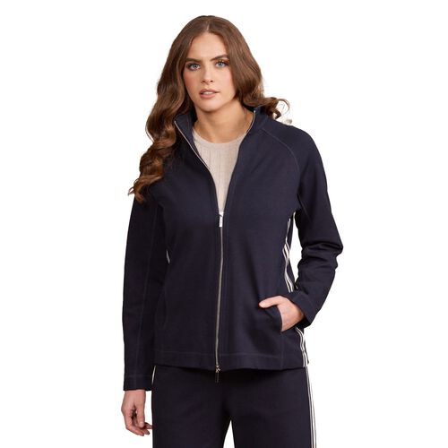 Vassalli Zip Through Leisure Top