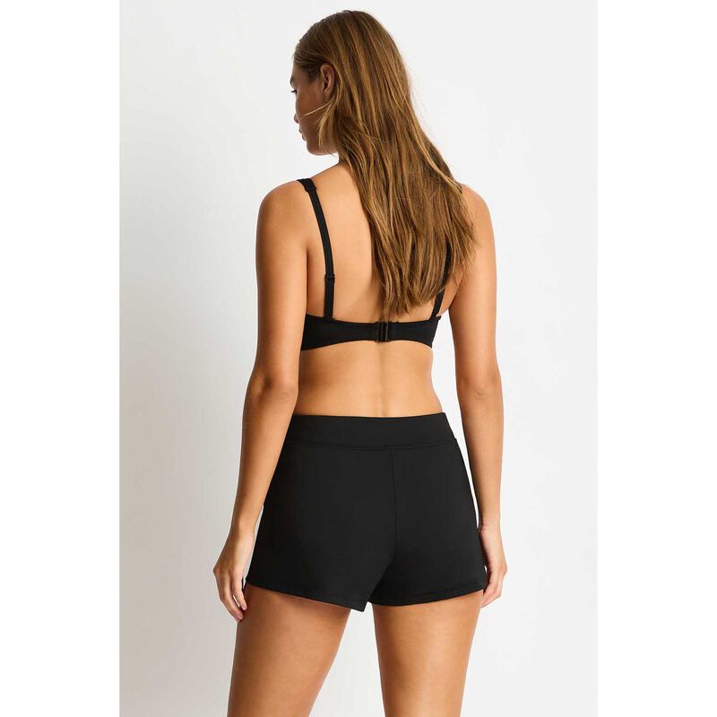 Sea Level Essentials Cross Front Multifit Bra Top image number 1