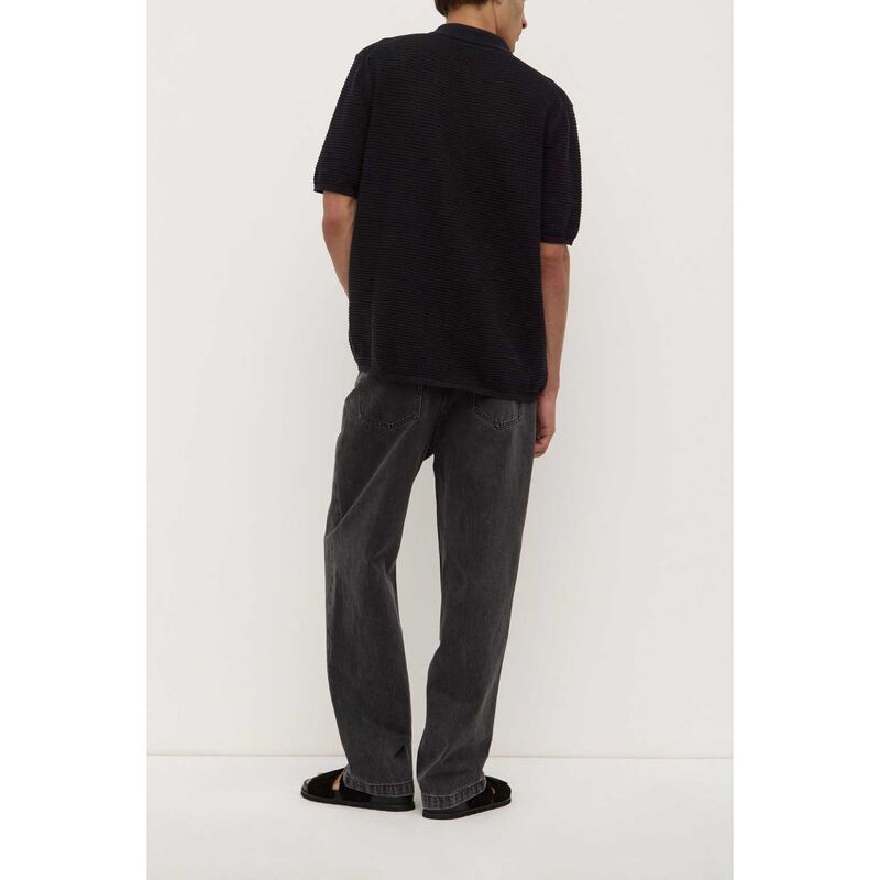 Assembly Label Peyton Knit Shirt Black image number 1