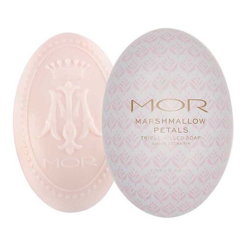 MOR Soap In A Tin Marshmallow Petals 150g