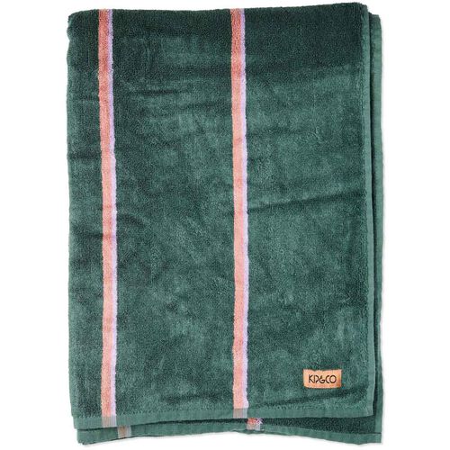 Kip&Co Wakame Crush Stripe Bamboo Terry Bath Towel