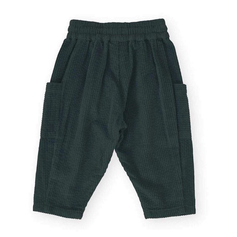 Goldie + Ace Kit Corduroy Pocket Pant Moss 3-5Y image number 2