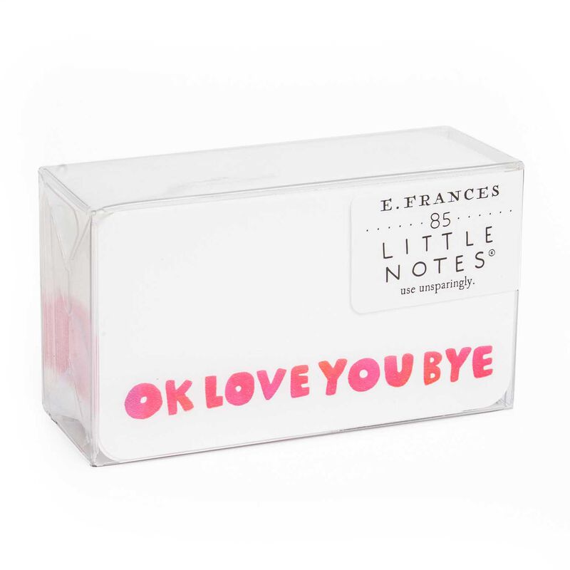 E Frances Ok Love You Bye Little Notes image number 2