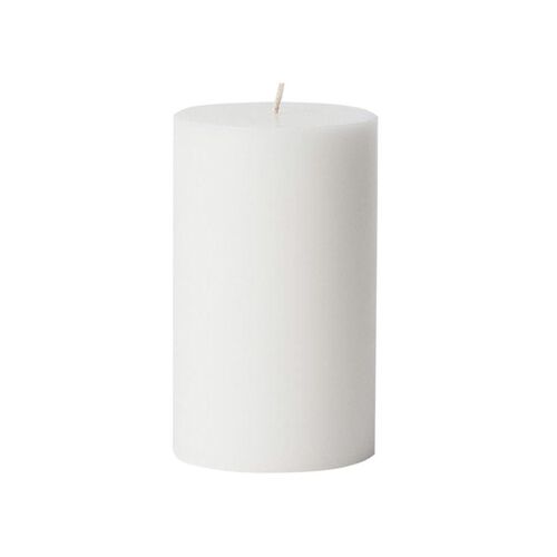 Città Pillar Candle White M 7.5Cmdiax12.5Cmh