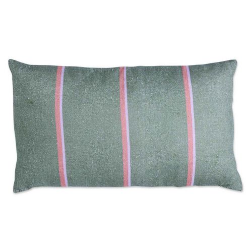 Kip&Co Wakame Crush Stripe Upholstery Rectangle Couch Cushion