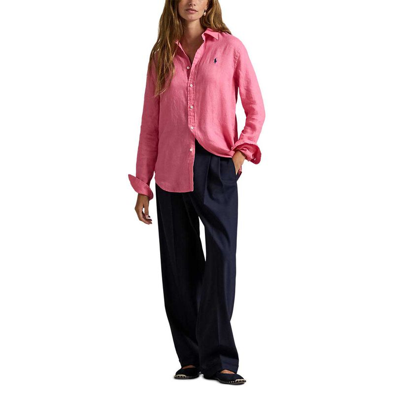 Polo Ralph Lauren Classic Fit Linen Shirt image number 3