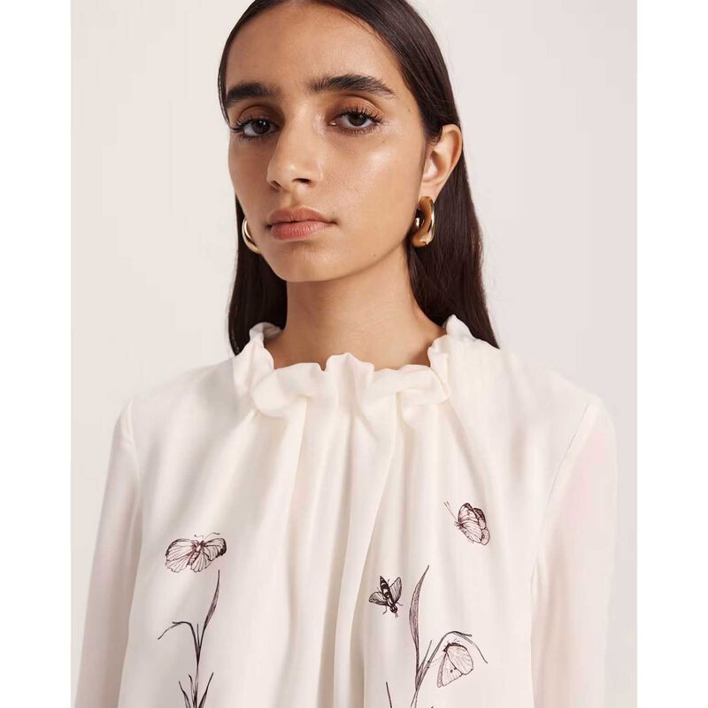 SABA Aurora Silk High Neck Top image number 2