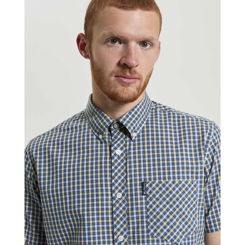 Ben Sherman Signature House Check Short Sleeve Shirt image number 2