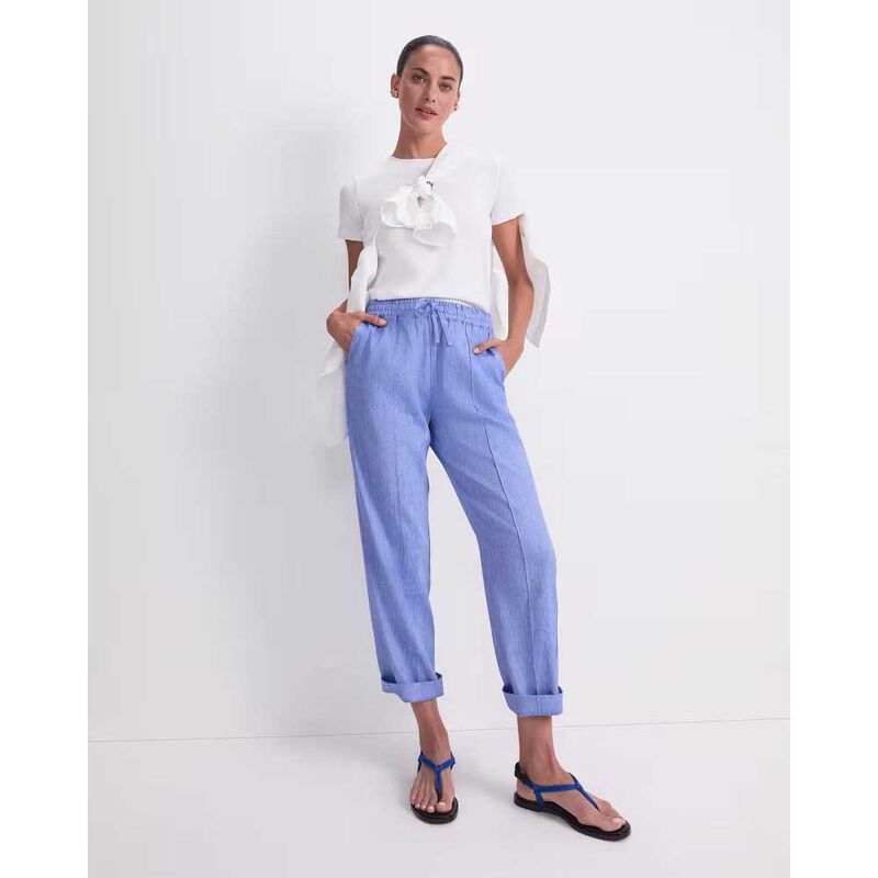 Sportscraft Rosa Tapered Linen Pant image number 3