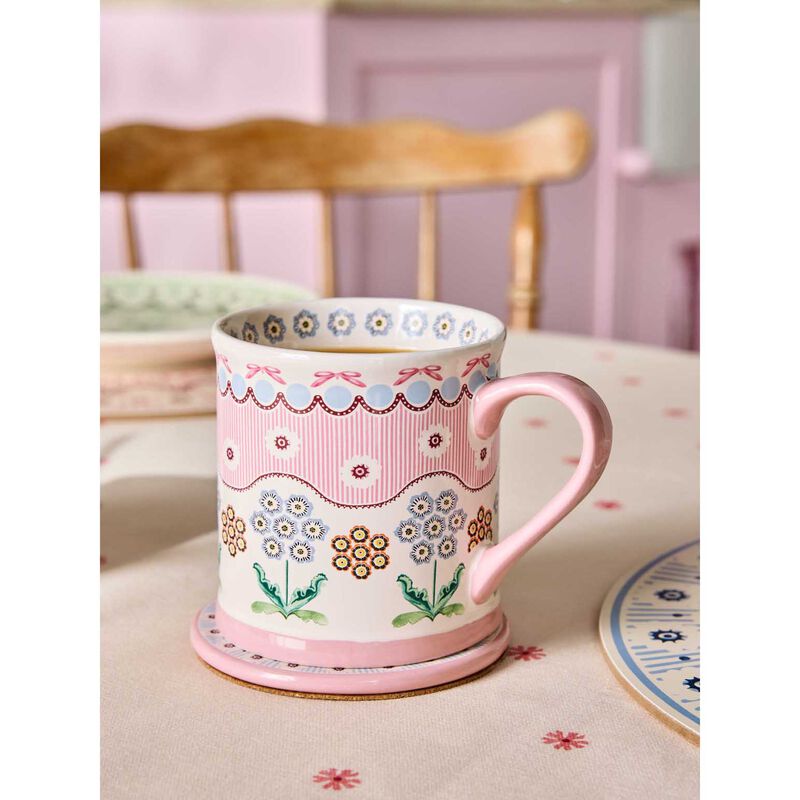 Cath Kidston Spitalfields Silk Mug & Coaster Set image number 1