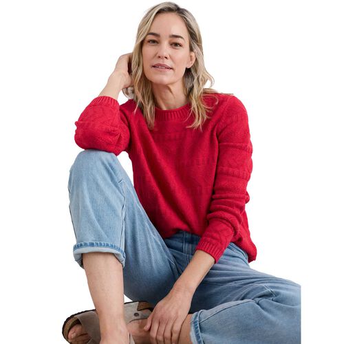 Seasalt Cornwall Kinter Jumper Raspberry