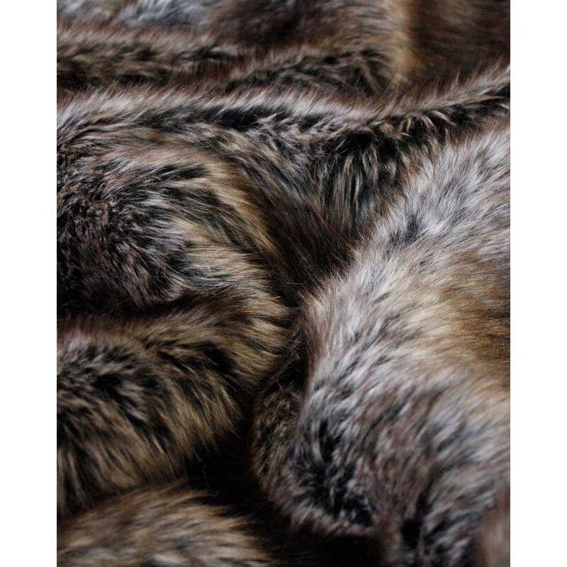 Heirloom Faux Fur Feather Cushion - Husky 45X45cm image number 2