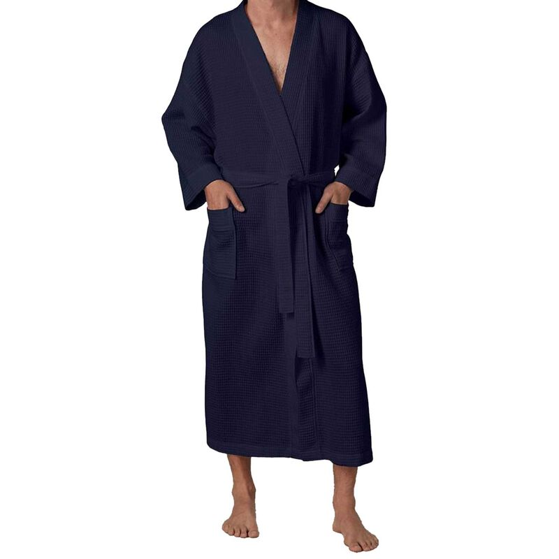 Baksana 50/50 Waffle Robe image number 1