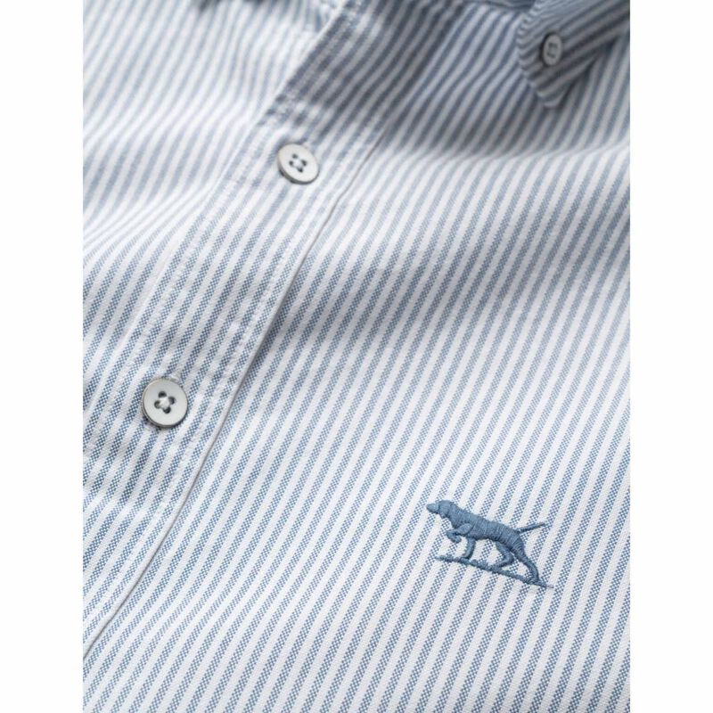 Rodd & Gunn Gunn Oxford Stripe Ls Sports Fit Shirt image number 2