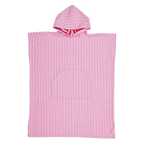 Dark Hampton The Sag Harbor Pink Hooded Towel
