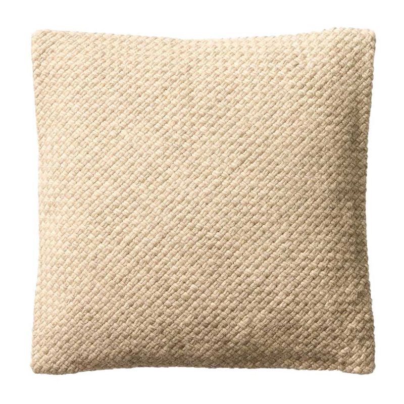 West Elm Heathered Wool Cushion Cover 50cm Baked Clay image number 0