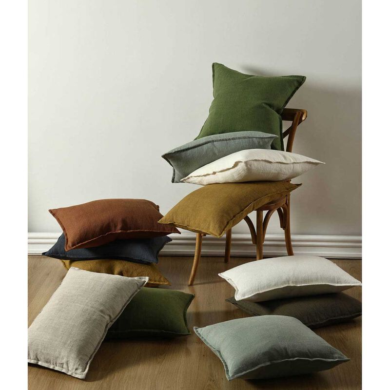 MM Linen Linen Indigo Cushion 50x50 image number 1