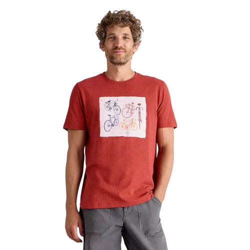 White Stuff Abersoch Graphic Multi Bike Tee
