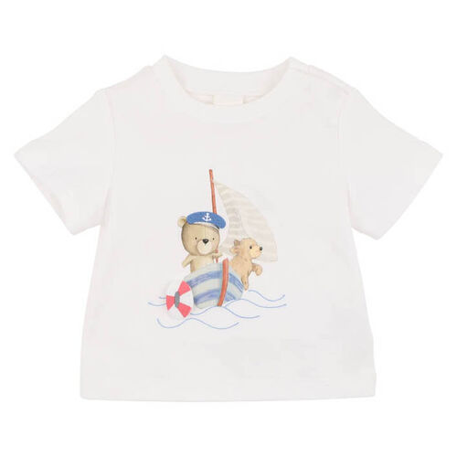 Bébé Axel Sailor Bear Organic Tee