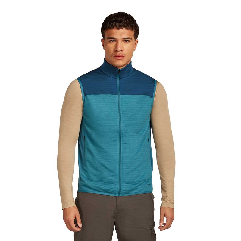 Icebreaker M Merino Blend 300 RealFleece Descender Vest image number 4