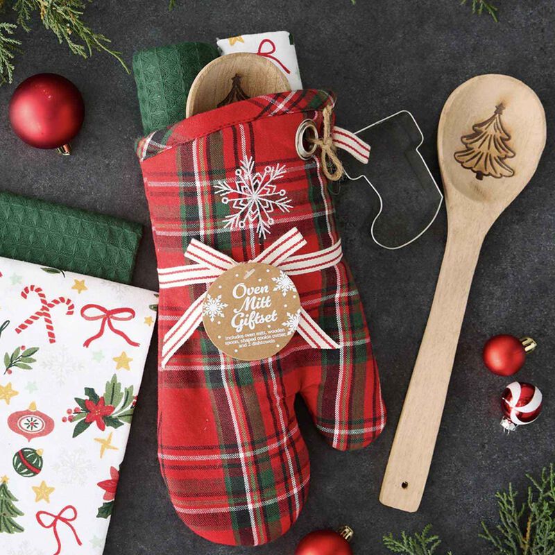DII Snowflake Kitchen Gift Set image number 1