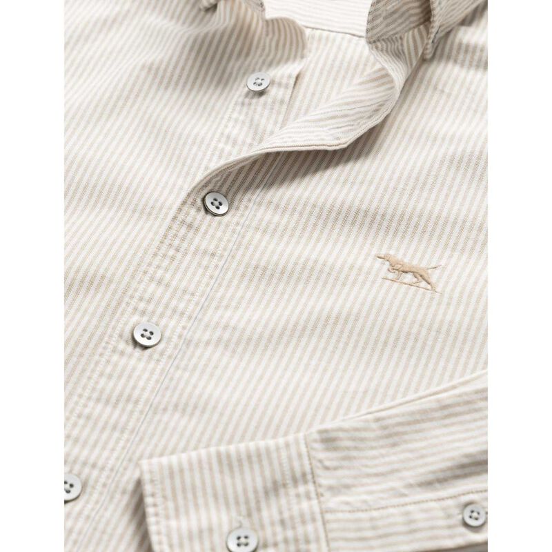 Rodd & Gunn Gunn Oxford Stripe Ls Sports Fit Shirt image number 16