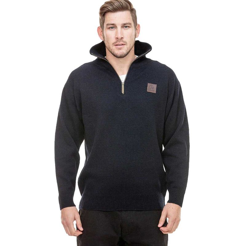 Swanndri Mariner Zip Neck Sweater image number 4