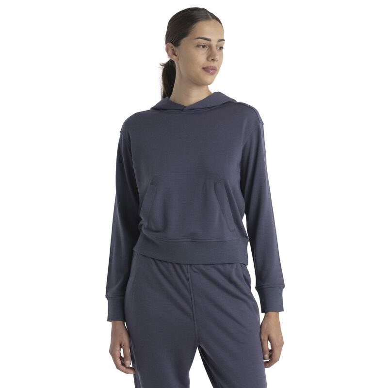 Icebreaker Womens Merino Crush II LS Hoodie image number 0