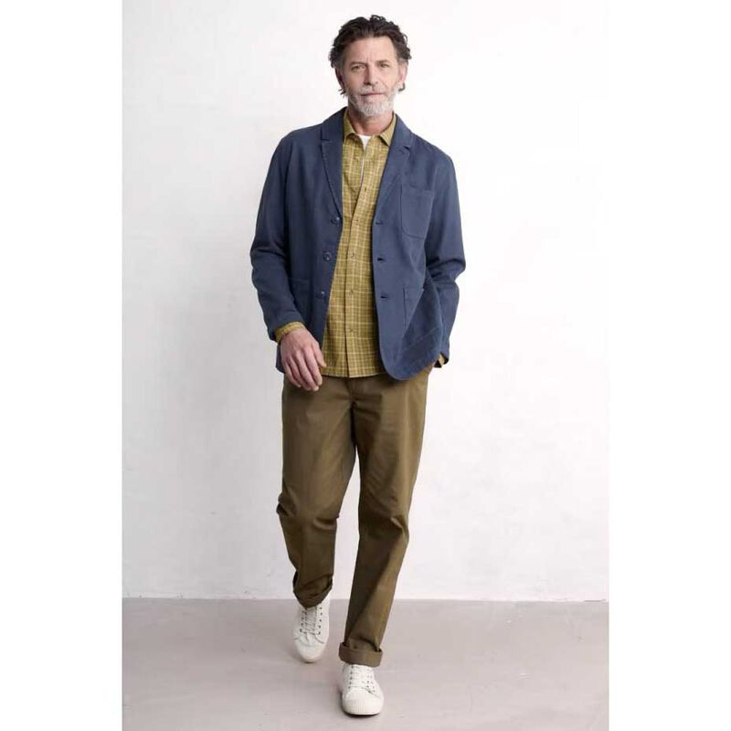 Seasalt Cornwall Mens Tollgate Jacket Sea Cave image number 3